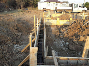 Cofrare grinzi fundatie pentru proiect casa metalica 155 mp thumbnail