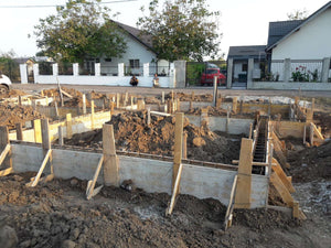 Cofrare grinzi fundatie pentru proiect casa metalica 155 mp thumbnail