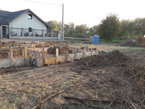 Cofrare grinzi fundatie pentru proiect casa metalica 155 mp thumbnail
