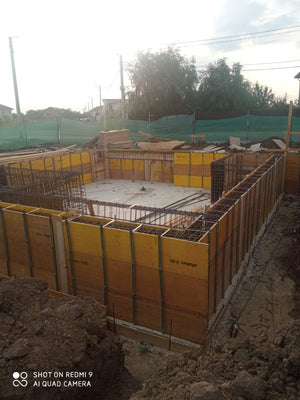 Cofrare si turnare pereti demisol pentru constructie casa Ds+P+2E thumbnail
