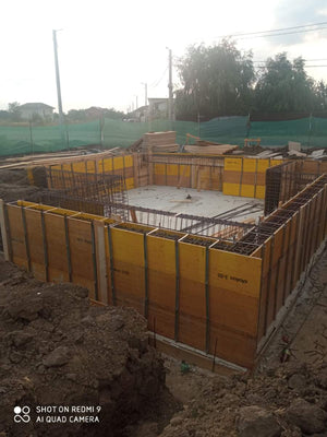 Cofrare si turnare pereti demisol pentru constructie casa Ds+P+2E thumbnail