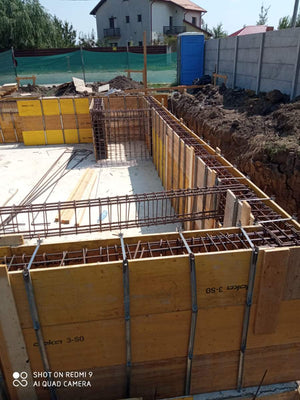 Cofrare si turnare pereti demisol pentru constructie casa Ds+P+2E thumbnail