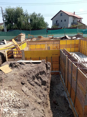 Cofrare si turnare pereti demisol pentru constructie casa Ds+P+2E thumbnail