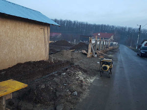 Cofrare soclu si stalpi gard din beton si lemn GA04 thumbnail