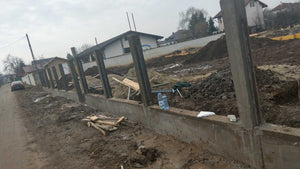 Cofrare soclu si stalpi gard din beton si lemn GA04 thumbnail