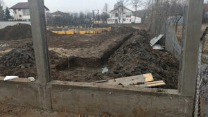 Cofrare soclu si stalpi gard din beton si lemn GA04 thumbnail
