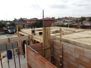 Cofrarea placii peste parter pentru proiect de casa pe zidarie 386mp thumbnail