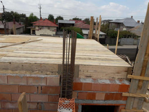 Cofrarea placii peste parter pentru proiect de casa pe zidarie 386mp thumbnail