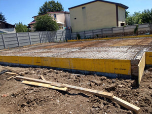 Compactare armatura placa finala fundatie proiect hala metalica 240 mp thumbnail