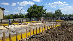 Compactare armatura placa finala fundatie proiect hala metalica 240 mp thumbnail