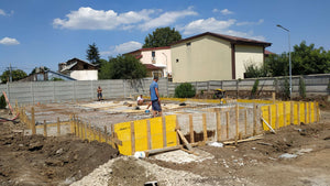 Compactare armatura placa finala fundatie proiect hala metalica 240 mp thumbnail