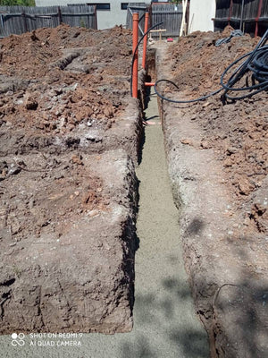 Constructie casa 116 mp turnare talpa fundatie cu beton B250 thumbnail