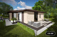 Constructie casa BCA moderna zidarie terasa fara etaj 120 mp - design exterior casa imagine 1