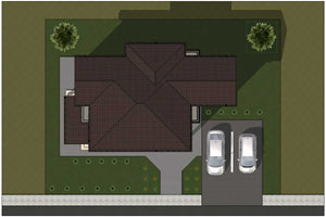 Constructie casa caramida cu terasa acoperita zidarie 014 - design acoperis casa foto 7 thumbnail