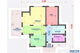 Constructie casa caramida zidarie cu etaj si terase 241-003 - aspect interior plan parter