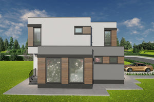 Constructie casa cu acoperis drept zidarie 150mp foto 8 thumbnail