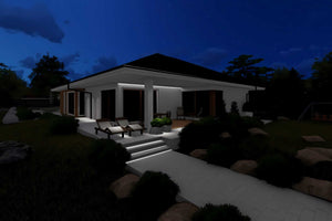 Constructie casa din BCA parter 4 camere garaj zidarie 050 - exterior casa foto 10 thumbnail