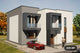 Constructie casa din bca pe 2 nivele zidarie la 300mp cod117 - imagine 3d exterior casa foto 1