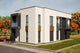 Constructie casa din bca pe 2 nivele zidarie la 300mp cod117 - imagine 3d exterior casa foto 4