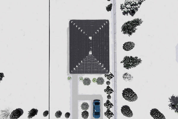 Constructie casa din zidarie de caramida 150mp 3 dormitoare - acoperis casa cu etaj dreptunghiulara 19