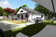 Constructie casa din zidarie stil traditional fara etaj 036 -  design exterior 3d casa imagine 4