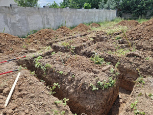 Constructie casa in Ilfov trasare si sapatura fundatie thumbnail