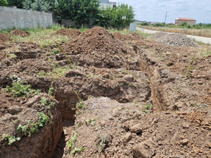 Constructie casa in Ilfov trasare si sapatura fundatie thumbnail