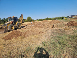 Constructie casa in Ilfov trasare si sapatura fundatie thumbnail