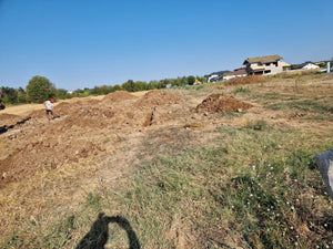 Constructie casa in Ilfov trasare si sapatura fundatie thumbnail