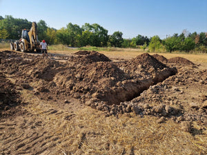 Constructie casa in Ilfov trasare si sapatura fundatie thumbnail