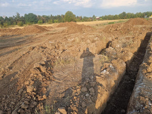Constructie casa in Ilfov trasare si sapatura fundatie thumbnail