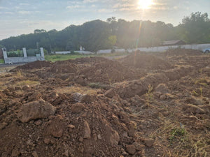 Constructie casa in Ilfov trasare si sapatura fundatie thumbnail