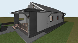 Montaj structura metalica casa si inchidere pereti exteriori cu osb 15 mm thumbnail