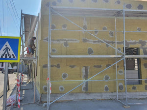 Constructie casa metalica 191 mp finalizare termoizolatie fatade thumbnail