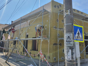 Constructie casa metalica 191 mp finalizare termoizolatie fatade thumbnail