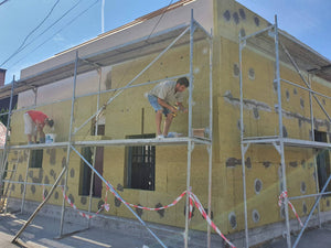 Constructie casa metalica 191 mp finalizare termoizolatie fatade thumbnail