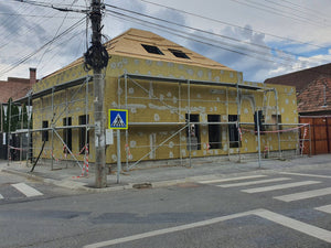 Constructie casa metalica 191 mp finalizare termoizolatie fatade thumbnail