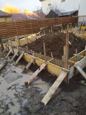 Constructie casa metalica cu alipire la calcan in Bucuresti 157 mp thumbnail