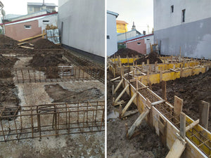 Constructie casa metalica cu alipire la calcan in Bucuresti 157 mp thumbnail
