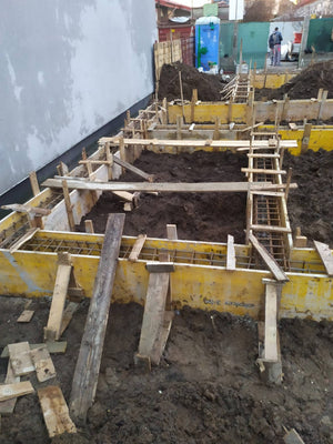 Constructie casa metalica cu alipire la calcan in Bucuresti 157 mp thumbnail