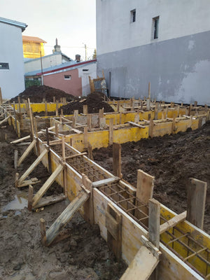 Constructie casa metalica cu alipire la calcan in Bucuresti 157 mp thumbnail