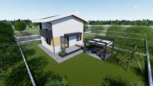Turnare placa peste sol fundatie casa pe structura metalica P+1E thumbnail