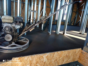 Constructie casa metalica parter etaj 115 mp etapa de turnare a sapelor thumbnail