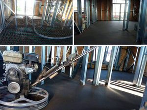 Constructie casa metalica parter etaj 115 mp etapa de turnare a sapelor thumbnail