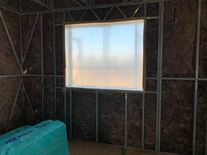Constructie casa metalica umplutura cu vata bazaltica a peretilor interiori thumbnail