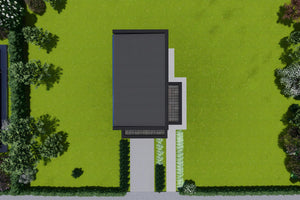 Constructie casa moderna cu etaj zidarie din caramida 120mp design exterior imagine 14 thumbnail
