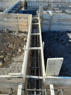 Constructie casa parter in Braila 120 mp cofrare si armare fundatie thumbnail