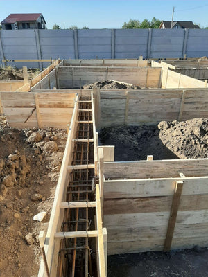 Constructie casa parter in Braila 120 mp cofrare si armare fundatie thumbnail