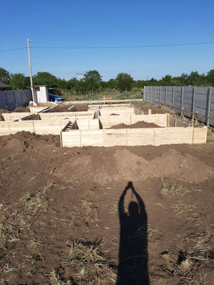Constructie casa parter in Braila 120 mp cofrare si armare fundatie thumbnail