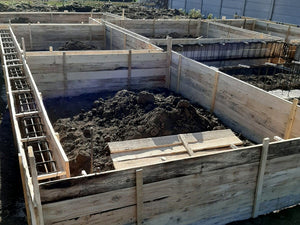 Constructie casa parter in Braila 120 mp cofrare si armare fundatie thumbnail